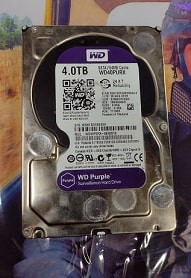 4TB WD Purple Like New Hard Disk Drive SATA 6Gb/s 64MB 100% Healt