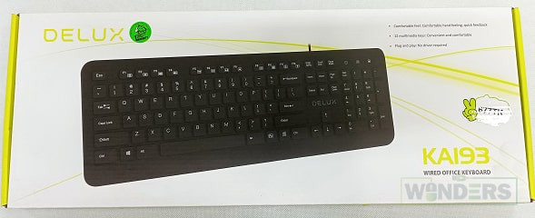 DELUX KA193 USB MULTIMEDIA KEYBOARD