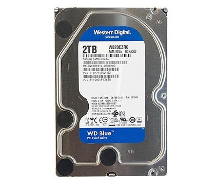 WD Blue 2TB Desktop Hard Disk Drive - 7200 RPM SATA 6Gb/s 100% Helth.