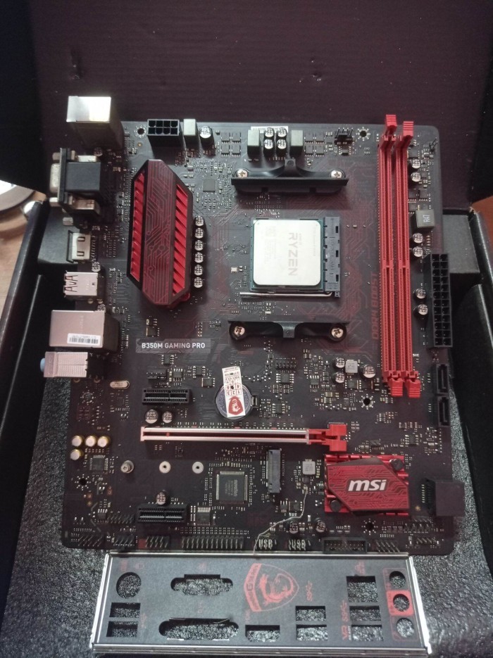 MSI PERFORMANCE GAMING B350M PRO AM4 AMD B350 SATA 6Gb/s Micro