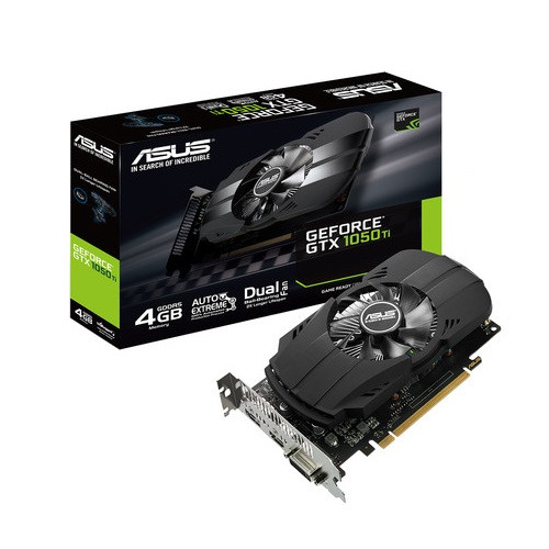 ASUS PHOENIX GEFORCE GTX 1050TI 4GB GDDR5 GRAPHICS CARD