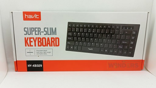 Havit KB329 Wired USB Mini Keyboard Black