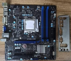 MSI B75mA-P45 Sata 6gb/s Motherboard(1 year warranty).