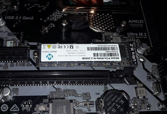Biwintech NX500 256GB PCIe NVME M.2 SSD