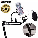 Remax CK100 Stand | Mobile Studio Microphone | Adjustable Stand And Pop Filter