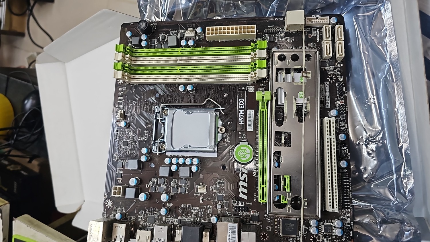 MSI H97M Eco LGA 1150 Intel H97 HDMI 1 Year Warranty Motherboard