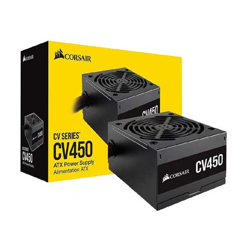 CORSAIR CV450 450WATT 80 PLUS BRONZE CERTIFIED POWER SUPPLY