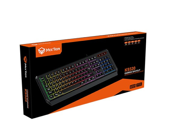 Meetion MT-K9320 Waterproof Backlit Gaming Keyboard
